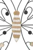 FURNLUX Wandkunst Schmetterling Braun 40cm / Hauptfarbe: Produktbild-Vorschau 2