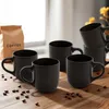 Tazza da caffè in gres 300 ml nero opaco - Set da 6 - Tazza Anteprima dell’immagine prodotto 6