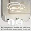 ZMH LED Pendelleuchte Esszimmer Weiß Dimmbar mit Produktbild-Vorschau 3