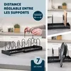 Couvercle universel et support pour poêles , compatible Voir les images du produit 4