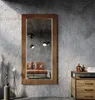 100x160 Rechteckig Rustikal Wandspiegel mit Rahmen Produktbild-Vorschau 3
