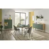 Wohnzimmer Sideboard, 160cm in Eiche mit grün AVEZZANO-61 Produktbild-Vorschau 7