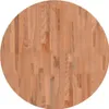 vidaXL Tischplatte Ø80x2,5 cm Rund Massivholz Buche Produktbild-Vorschau 1