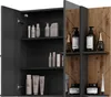 Koupelnová zrcadlová skříňka Vicco Irma Antracit/Artisan Náhled obrázku produktu 4