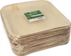 PAPSTAR Palmblatt-Teller "pure" eckig, 255 x 255 x 15 mm Anteprima dell’immagine prodotto 7
