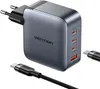 Ladegerät Vention 100 W 1xUSB-A 3xUSB-C + Kabel Produktbild-Vorschau 2