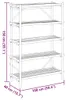 vidaXL Regal mit 5 Böden 100x40x150 cm Bambus Produktbild-Vorschau 8