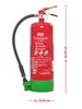 6 Liter Fluorfreie Schaum-Feuerlöscher für Fettbrände u. Produktbild-Vorschau 2