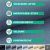 novely® ALPEN Polsterstoff im Wildleder-Look - Produktbild-Vorschau 2