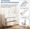 YALION® 4 Paar Schubladenschienen 500 mm – Teilauszug Produktbild-Vorschau 2