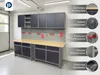 Set armadio da garage per officina, 6 pezzi, 240 cm - Anteprima dell’immagine prodotto 1