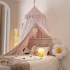 Zanzariera per letto 65x270 cm Rosa Lettino a baldacchino Anteprima dell’immagine prodotto 1