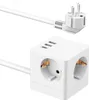 Accezz PowerCube Strip | 6-in-1 - 1x USB-C + 2x USB-A + 3x Produktbild-Vorschau 1