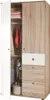 Kinder-Kleiderschrank Drehtürenschrank Schrank Babyzimmer Produktbild-Vorschau 4