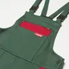 Planam Kinder-Latzhose Gr. 122/128 mittelgrün/mittelrot Produktbild-Vorschau 13