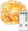 LED Kupferdraht Lichterkette 20 Meter IP65 wasserdicht 200 Produktbild-Vorschau 2
