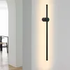 ZMH LED wandlampen, binnen, 60 cm, zwart, modern, Productafbeelding-voorbeeld 11