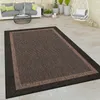 In- & Outdoor Teppich Flachgewebe Boho Sisaloptik robust Produktbild-Vorschau 1