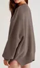 ASKSA Damen Pullover Langarm Rundhals Strickpullover Produktbild-Vorschau 3