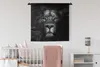MuchoWow® Wandteppich Wandbehang Tiere - Löwe - Raubtier - Produktbild-Vorschau 1