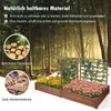 COSTWAY Hochbeet mit 2 Pflanzkästen und 3 Rankhilfen, Produktbild-Vorschau 6