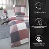 Warme Winter Mikrofaser Termo Fleece Bettwäsche 135x200 Produktbild-Vorschau 2