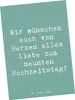 Mr. & Mrs. Panda Postkarte Spruch 9. Hochzeitstag Produktbild-Vorschau 1