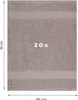Betz 20 Stück Gästetücher 30x50 cm PALERMO 100% Baumwolle  Produktbild-Vorschau 2