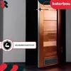 KOTARBAU® Lüftungsgitter 13,5 x 46 cm Abluftgitter Grafit Produktbild-Vorschau 7