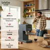 Briebe EC1180GRY Nordic Kaffeemaschine Espresso 20 Bar Produktbild-Vorschau 3