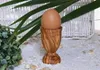Eierbecher KLASSIK aus edlem Olivenholz – 6er Set, Produktbild-Vorschau 3