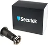 A digital peephole and its packaging are shown against a white background. Produktbild-Vorschau