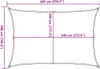 vidaXL Markíza 160 g/m² Obdĺžniková piesková farba 5x6 m Náhľad obrázku produktu 8