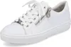 Rieker Echtleder Damen Sneaker weiss, Damen:40 EU Produktbild-Vorschau 3