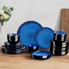 Set de vaisselle MARE en faïence pour 6 personnes - 24 Voir les images du produit 9
