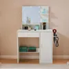 FCH Coiffeuse avec éclairage LED & miroir, 3 couleurs Voir les images du produit 8