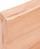 Piano lavabo vidaXL marrone chiaro 60x30x(2-6) cm in legno Anteprima dell’immagine prodotto 7