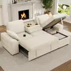 Merax Ecksofa 3-Sitzer mit Schlaffunktion, Stauraum, Produktbild-Vorschau 1
