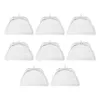 Speisehaube in weiß - ca. 30 x 30 cm / 8 Stück - Insekten Produktbild-Vorschau 6