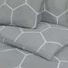 Bettwäsche-Set Grau 220x240cm Baumwoll Produktbild-Vorschau 5