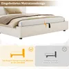 Letto imbottito idraulico Flieks, 160x200 cm, con spazio Anteprima dell’immagine prodotto 8