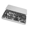 set de 30 emporte-pièces en métal de différentes formes, en Voir les images du produit 3