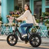 Klappbares 20 Zoll Fatbike E-Bike mit abnehmbarem Akku und Produktbild-Vorschau 2