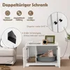 COSTWAY Katzenschrank Katzentoilette, Katzenhaus mit Produktbild-Vorschau 3