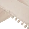Betthimmel für Hausbett LIAN-1 mit Pompons, 100% Musselin Produktbild-Vorschau 6