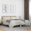 vidaXL Bettgestell Sonoma-Eiche 150x200 cm Holzwerkstoff Produktbild-Vorschau 2