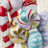 Folienballon Zuckerstange 50x82cm Weiß / Rot Produktbild-Vorschau 13