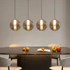 ZMH Pendentifs pour table à manger 4 lampes flamme ambrée Voir les images du produit 1