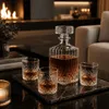 Whisky Karaffe + 4 Whiskey Gläser Whiskykaraffe Produktbild-Vorschau 9