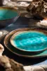 Excelsa Geschirrset 12-Teiliges Maldive Porzellan Blau Produktbild-Vorschau 5